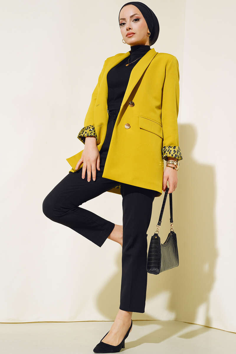 Yellow Blazer Jacket