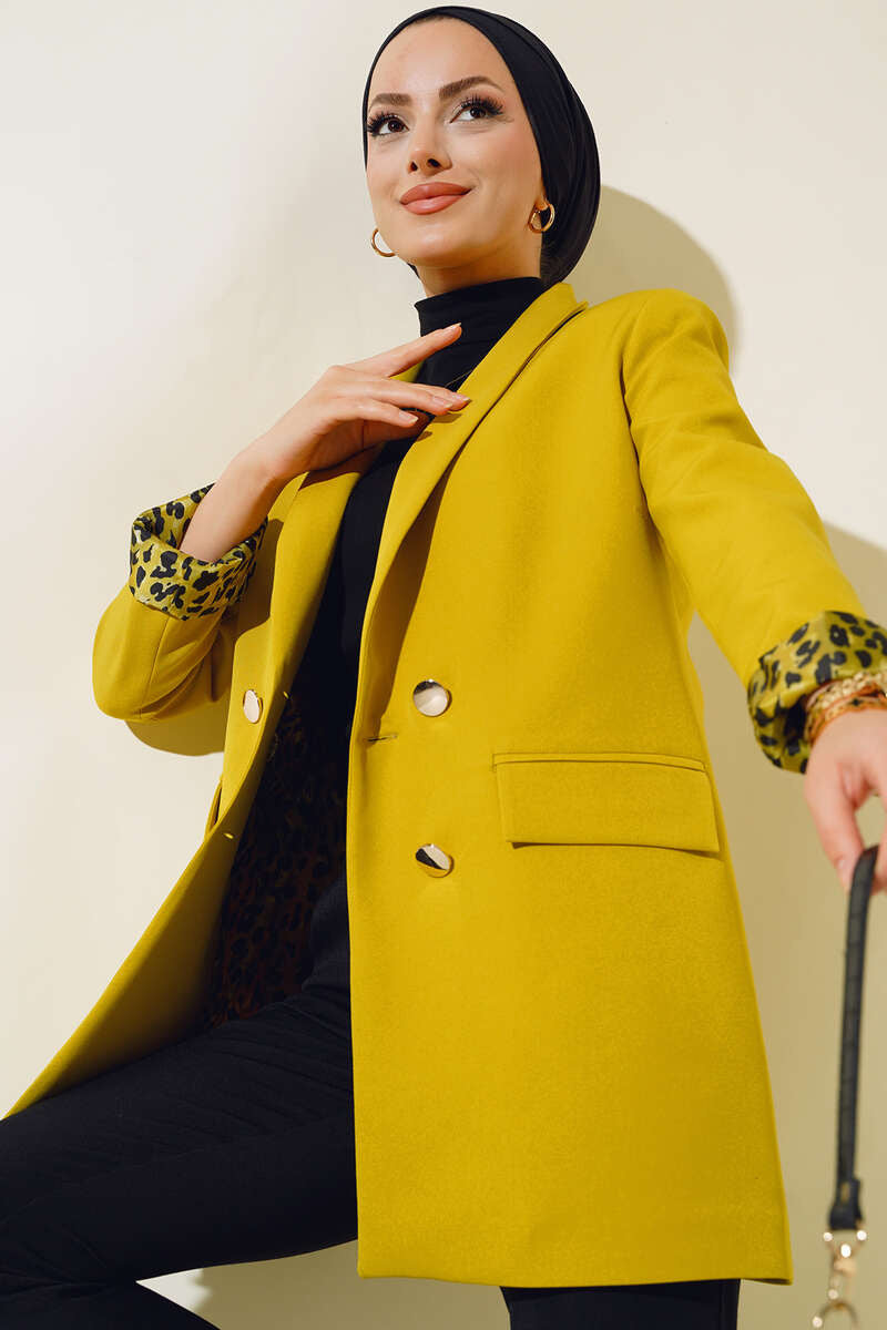 Yellow Blazer Jacket