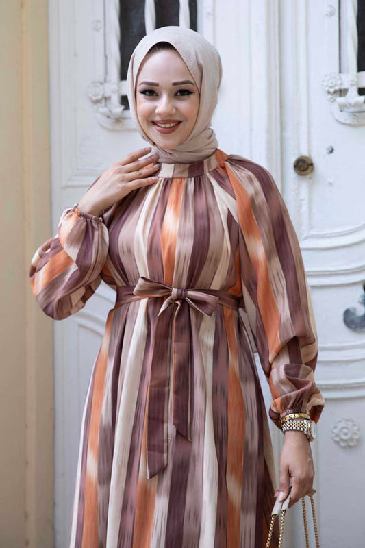 Colorful Patterned Dress